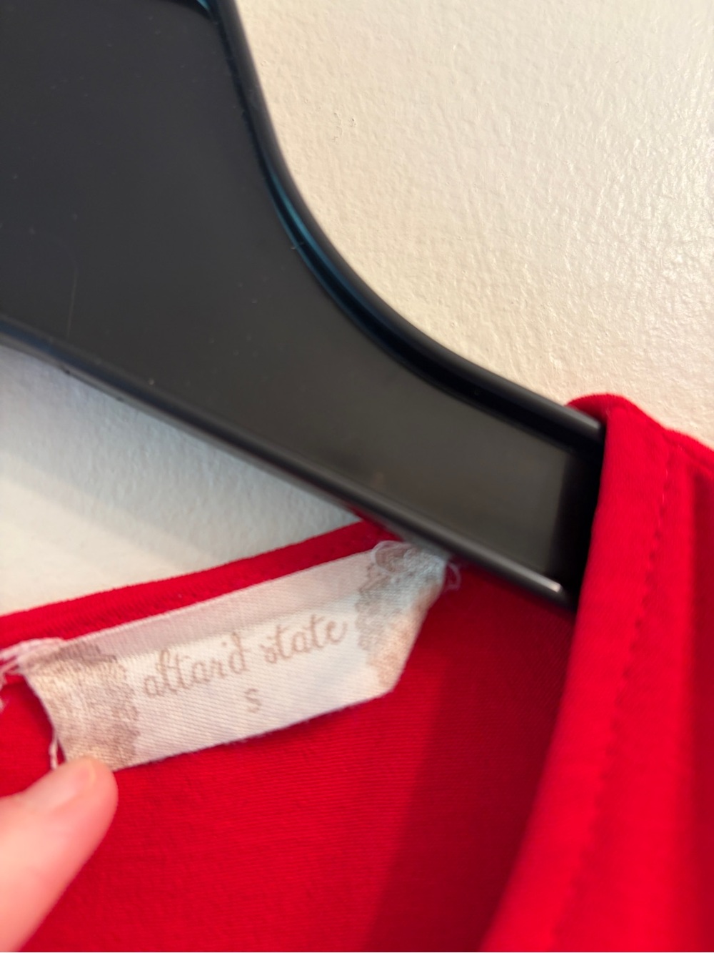 Altar’d State | Red Midi Wrap Dress - Evening Dress - Picture 2 of 10